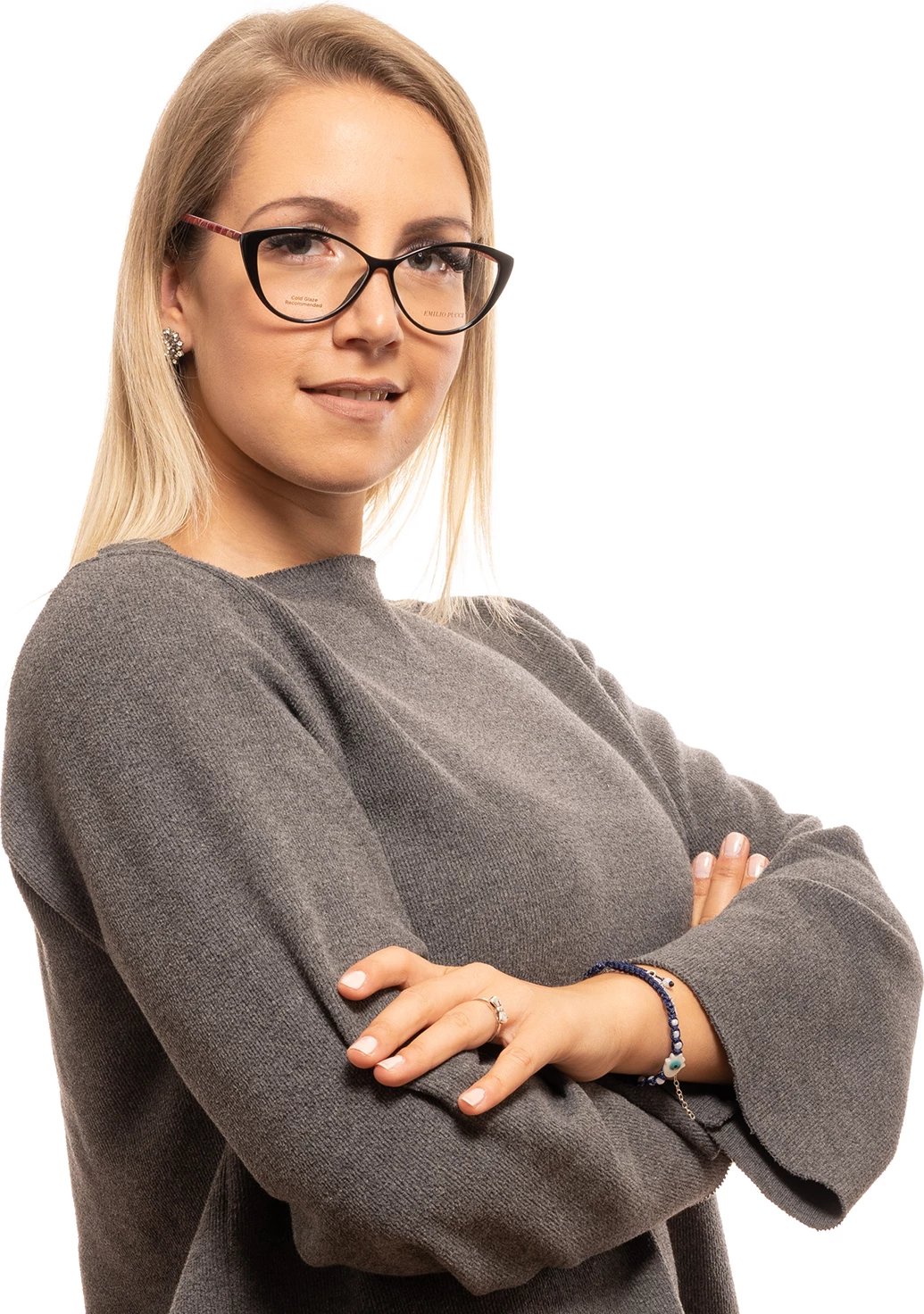 Syze optike për femra Emilio Pucci, të zeza