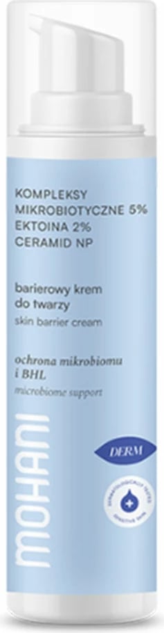 Krem për fytyrë për femra Mohani Regenerating Barrier Cream me Ectoin 2%, Microbiota Complex 5%, NP Ceramide 50ml