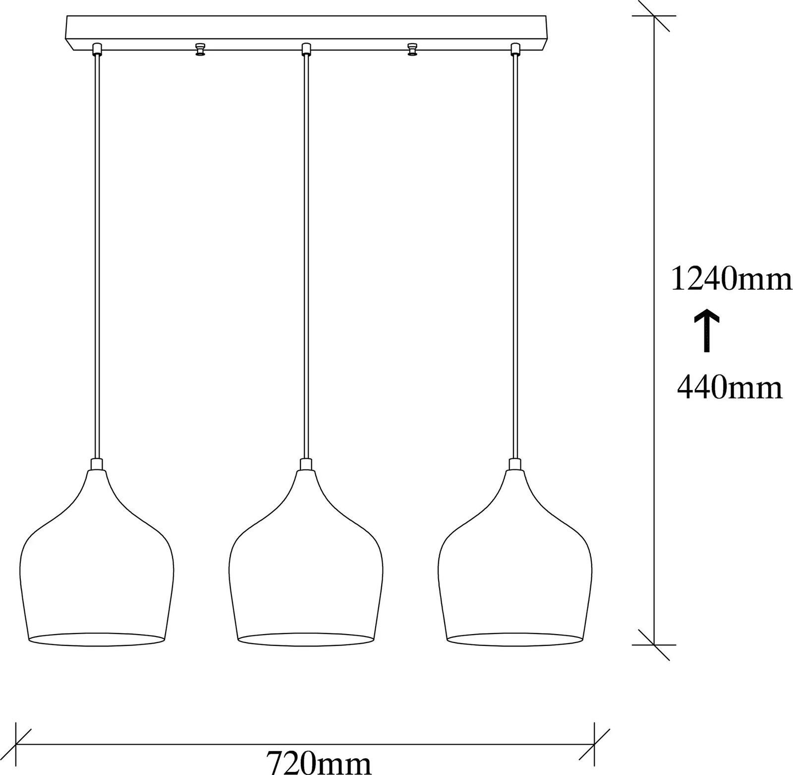 Llambadar Opviq, Dodo - 6272, ngjyrë vintage, trup metalik