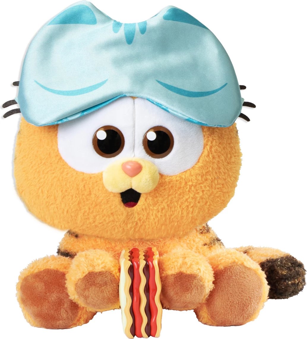 The Garfield Movie - Interactive Baby Garfield 25cm Soft Toy