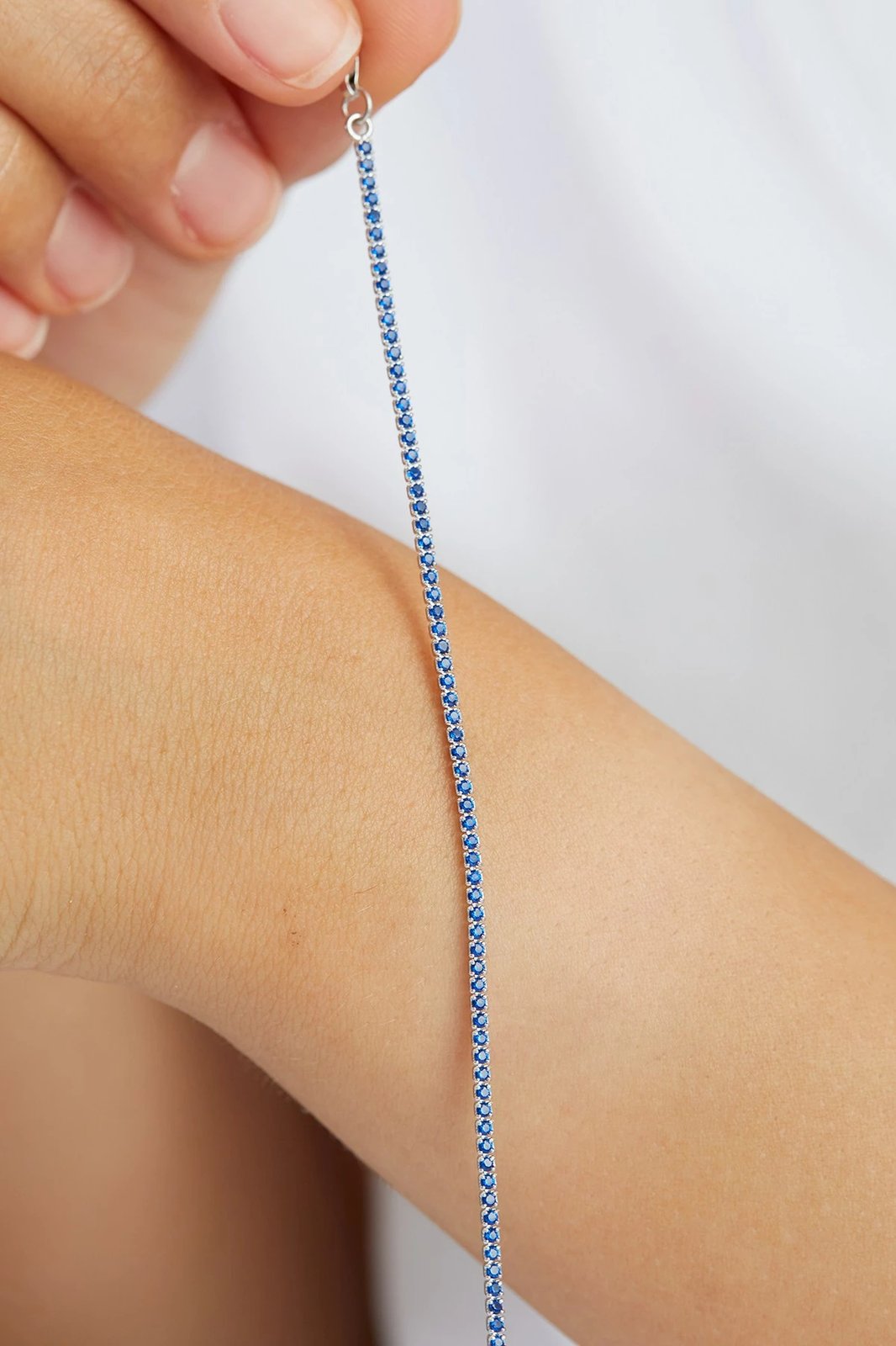 Byzylyk argjendi, ngjyrë kaltër e errët, Elika Silver, ELKMD50556