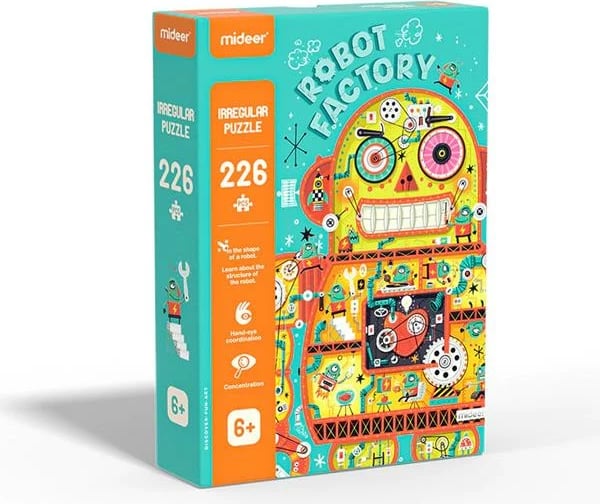 Puzzle Mideer Robot Factory 226 Copë