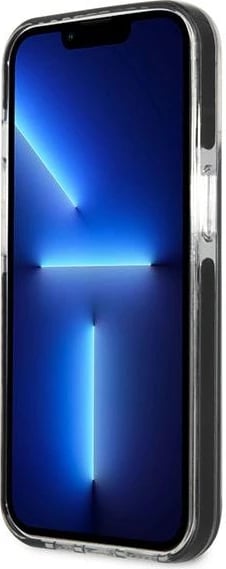 Mbështjellës Karl Lagerfeld KLHCP13XTPE2TK për iPhone 13 Pro Max 6.7", i zi