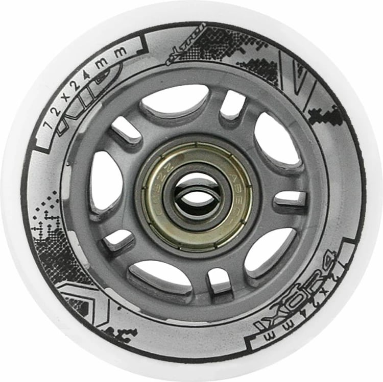 Rrota dhe kushineta për rollera Nils Extreme, të bardha