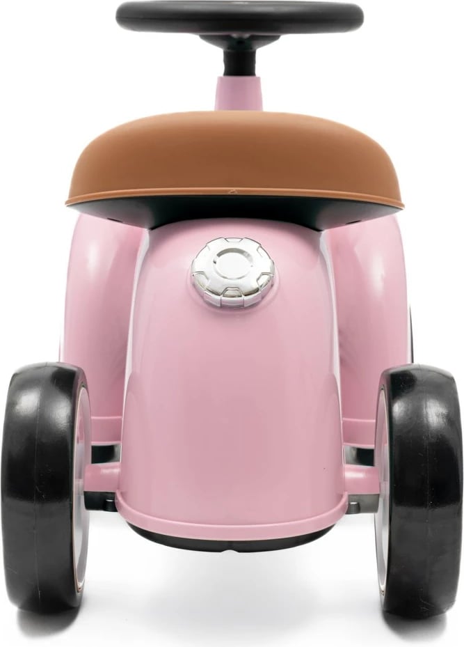 Makinë ecëse për fëmijë, Baby Mix, Retro, dizajn klasik, rozë