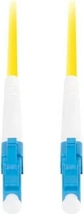 Kabllo fibër optike patch, Lanberg FO-LULU-SS11-0100-YE, LC/UPC në LC/UPC, single-mode G657A1, simplex 3.0 mm, 10 m, e verdhë
