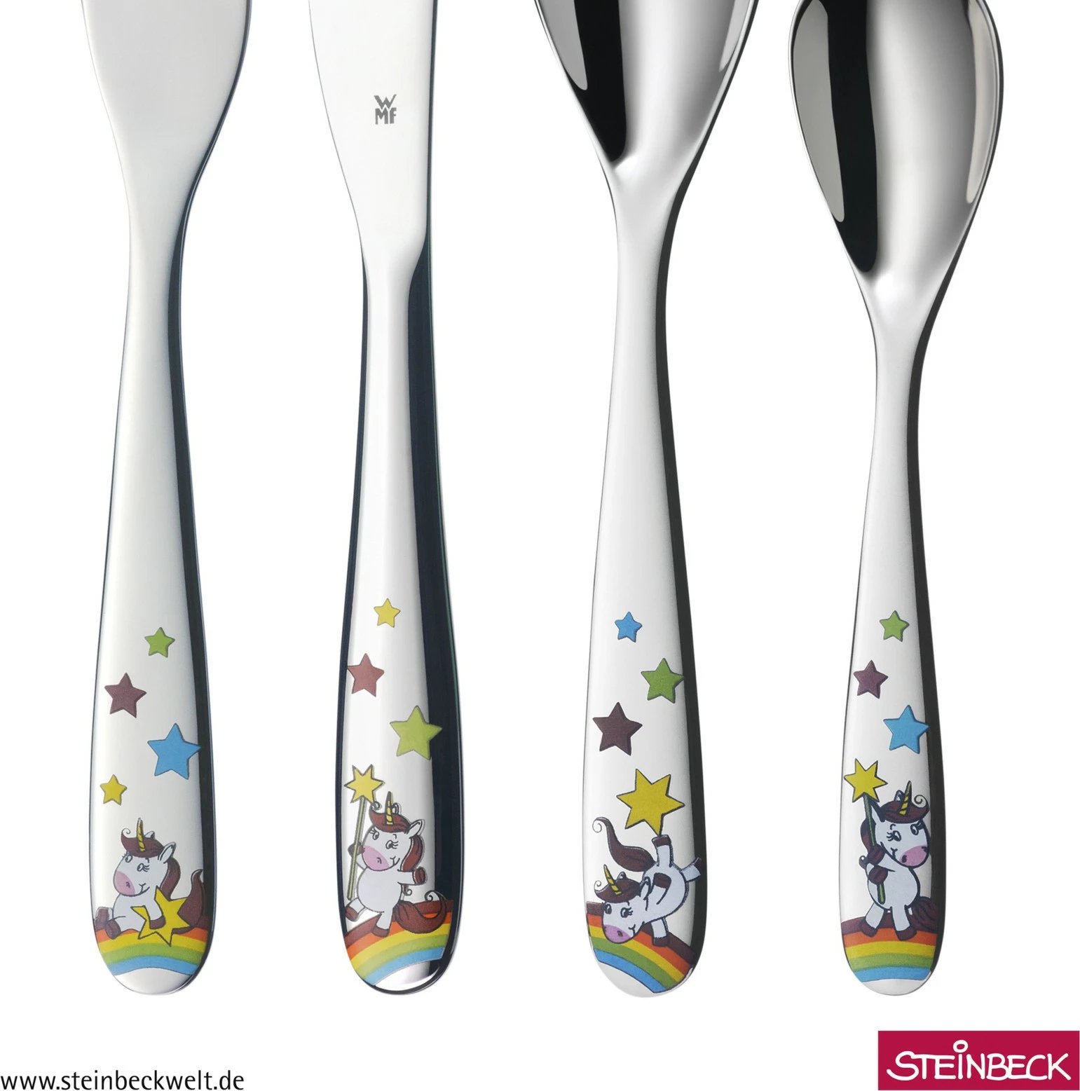 Set takëmesh për fëmijë WMF Einhorn 4 pjesë, Cromargan