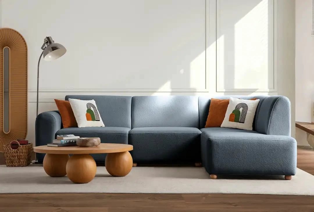 Këndare S-Loft, ngjyrë kaltër, Atelier del Sofa