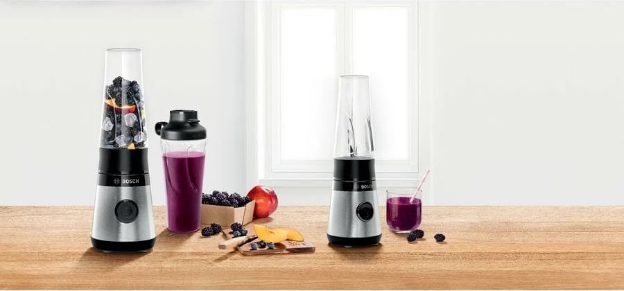 Blender tavoline Bosch VitaPower MMB2111M, 0.6 L, 450 W, Inox Blender tavoline Bosch VitaPower MMB2111M, 0.6 L, 450 W, Inox