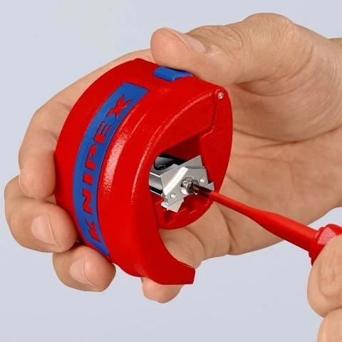 Prerës kabllosh Knipex BiX, plastikë/çelik inox, 5 cm, kuq Prerës kabllosh Knipex BiX, plastikë/çelik inox, 5 cm, kuq