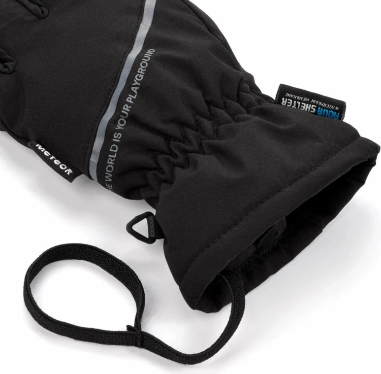 Doreza dimri Meteor, unisex, të zeza