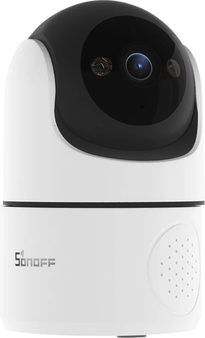 Kamerë e mençur WiFi Sonoff CAM-PT2, 2MP, Full HD, për brenda, Bardhë-e zezë