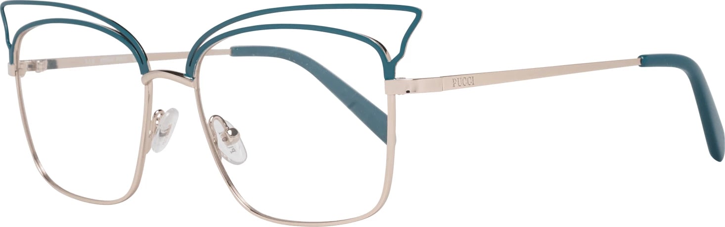 Kornizë optike për femra Emilio Pucci, terkiz