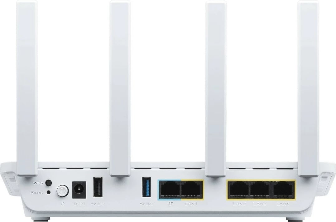 Router Asus EBR63 ExpertWiFi AX3000, i bardhë