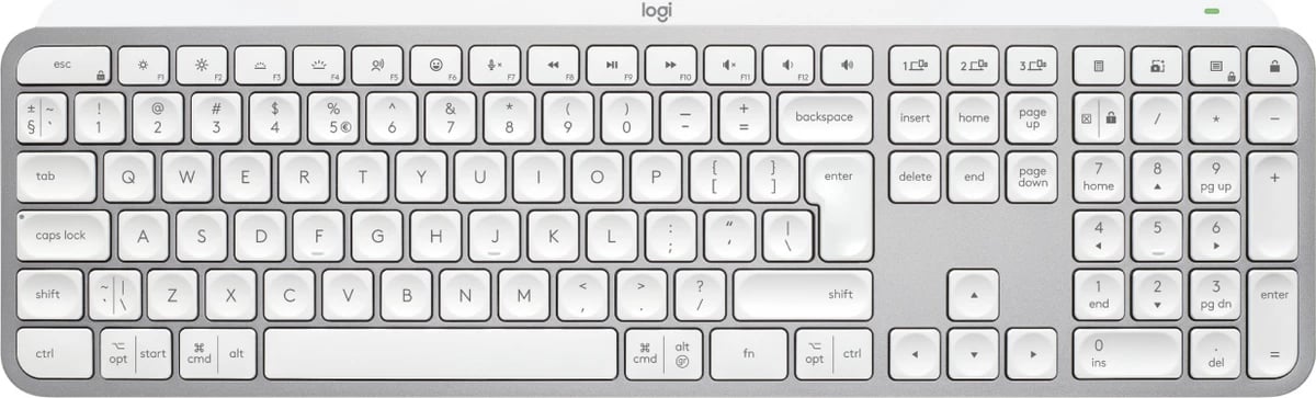 Tastierë, Logitech, MX Keys S 920-011588, US-International layout, gri