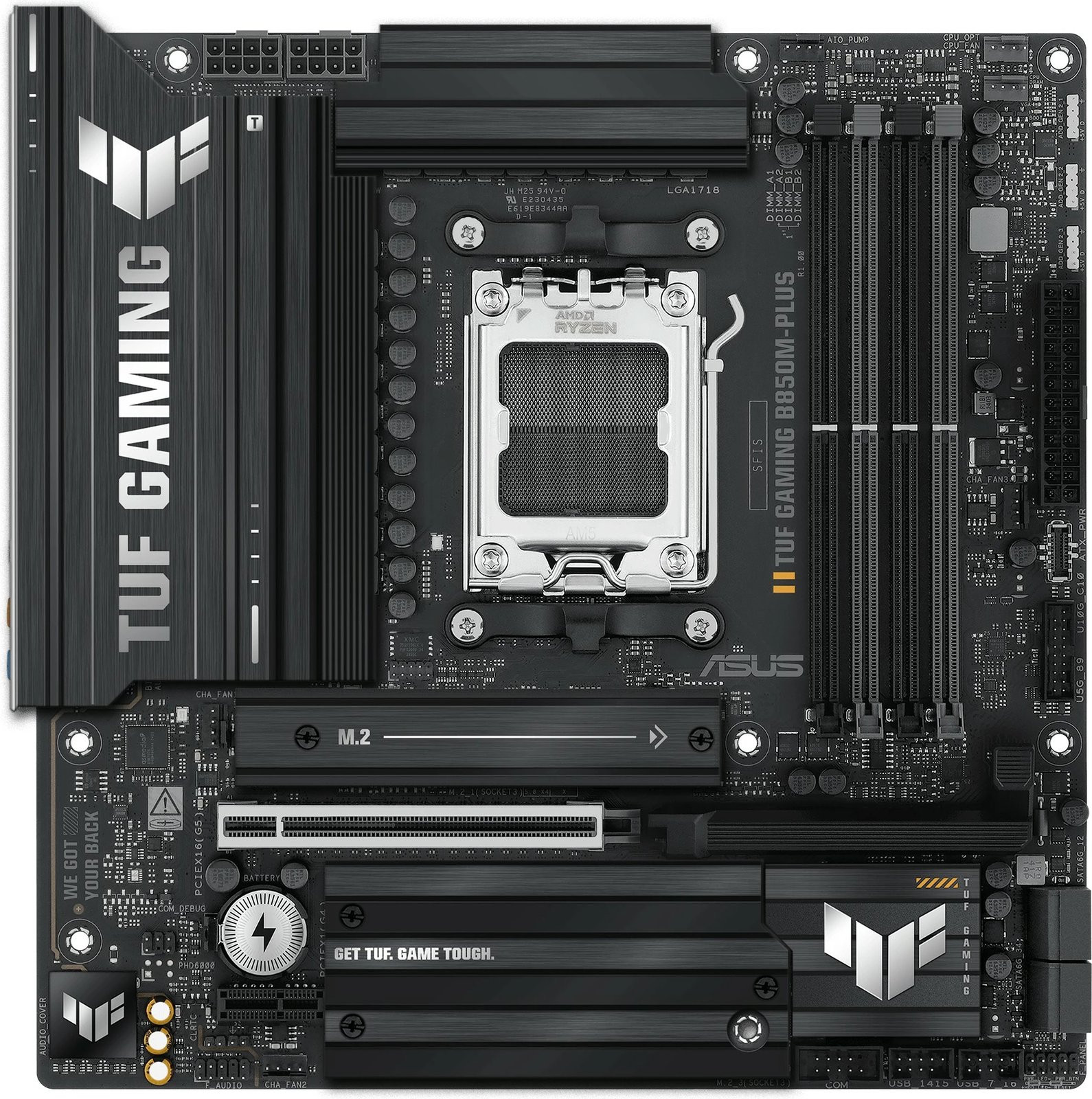 Pllakë amë ASUS TUF B850M-PLUS, Socket AM5, micro ATX