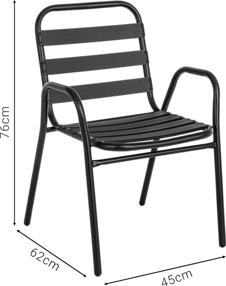 Tavolinë me karrige, 3 pjesë, ngjyrë shampanjë, D60x70cm