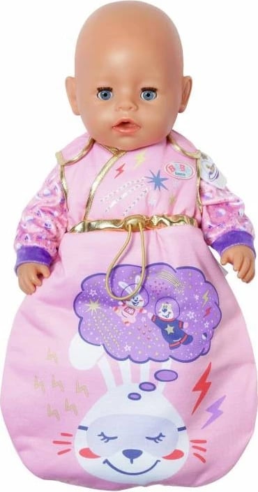 Thes gjumi për kukulla Zapf BABY born Happy Birthday, rozë