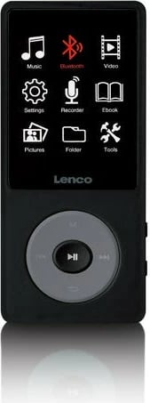 MP3/MP4 player Lenco Xemio-860BK, 256GB, Bluetooth, i zi/gri