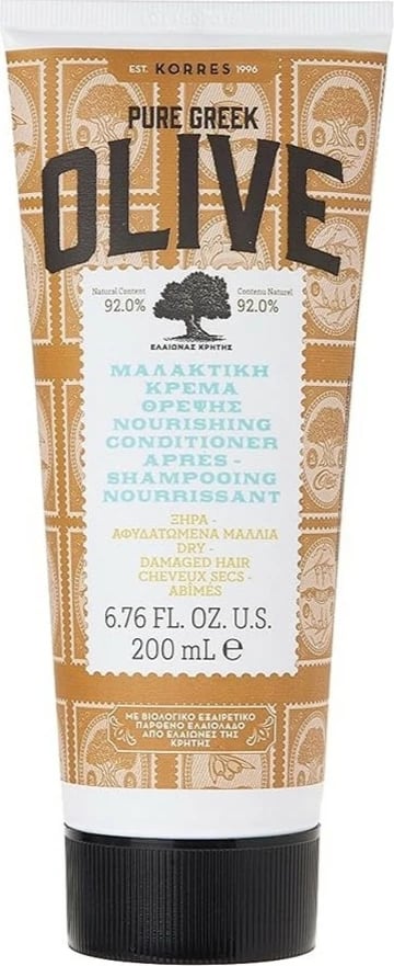 Kondicioner për flokë Korres Pure Greek Olive për femra, 200ml