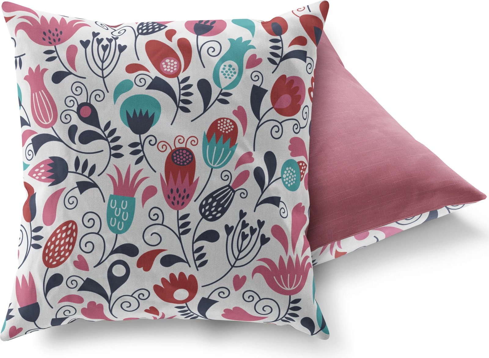 Jastëk dekorativ, shumëngjyrësh, Evila Originals, A14657, 43x43cm