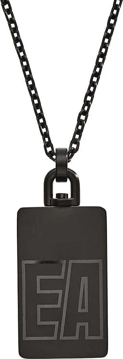 Varëse për meshkuj EMPORIO ARMANI JEWELS EAGLE LOGO, e zezë