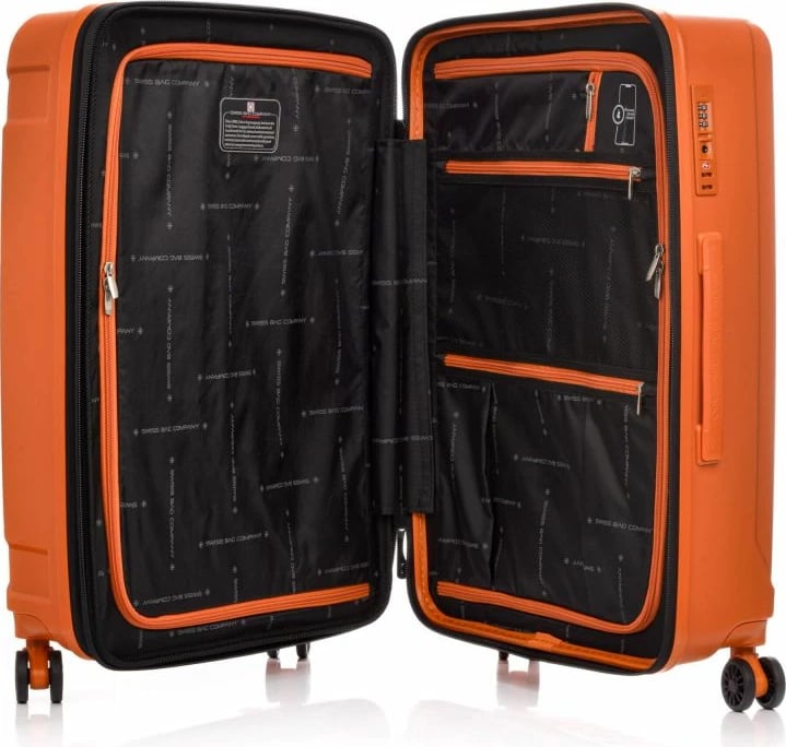 Valixhe e madhe Swissbags, portokalli
