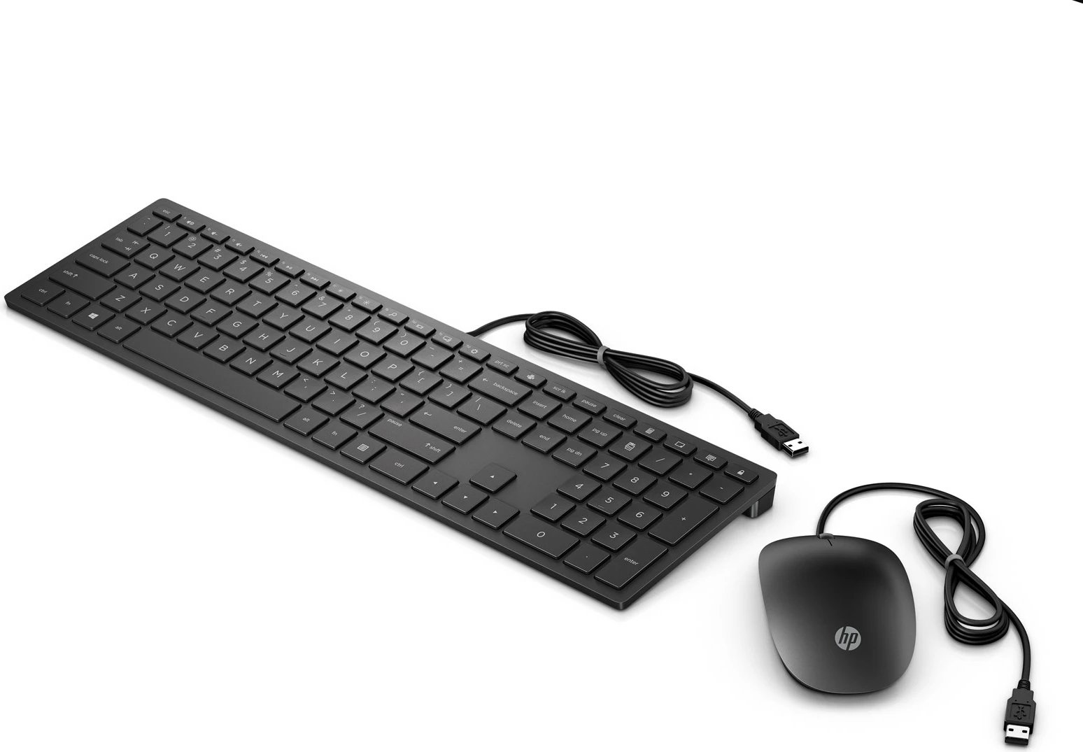 Tastierë HP Pavilion 400 USB, E zezë