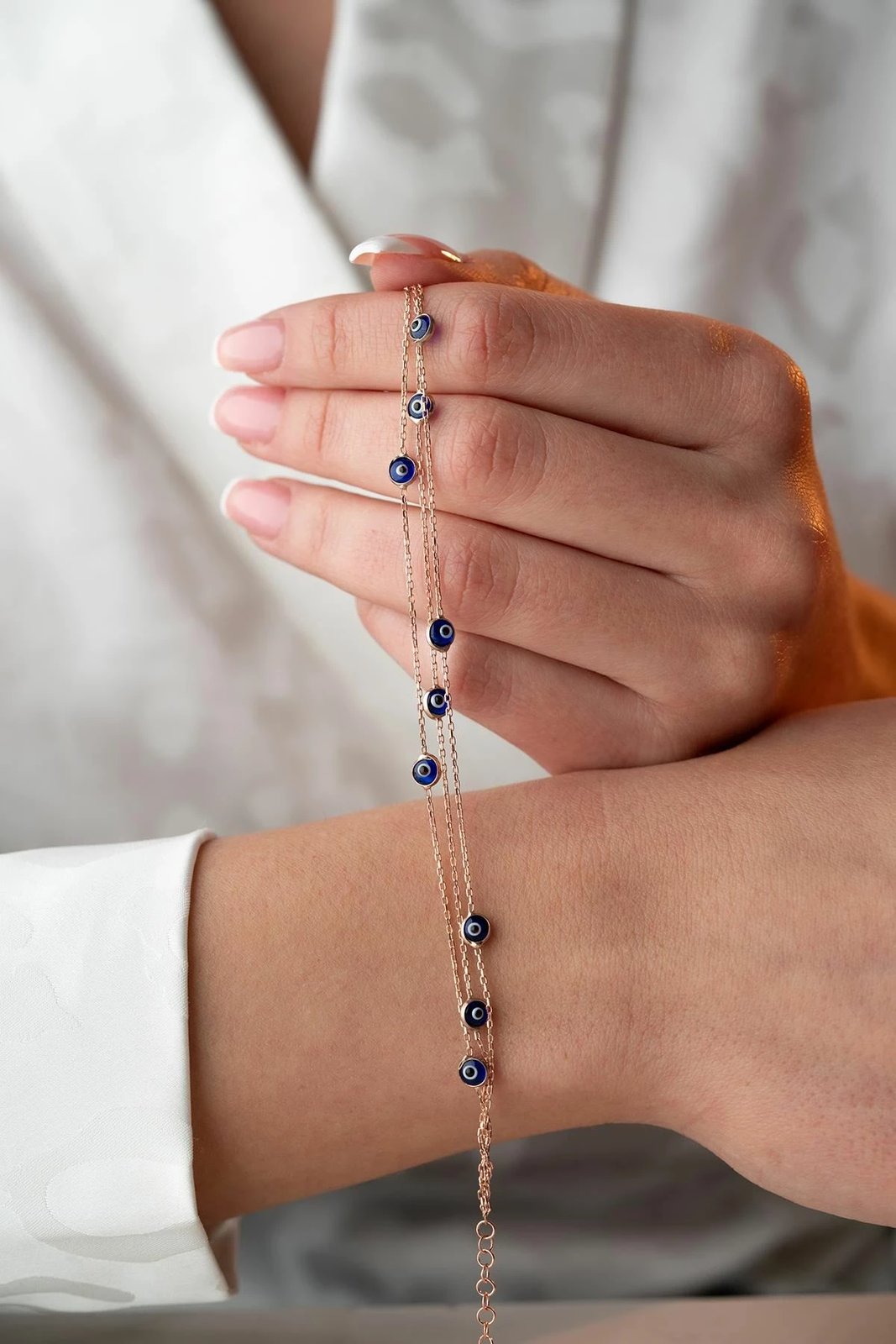 Byzylyk argjendi, Jumeon, NRZ1000338, ngjyrë rozë dhe kaltër