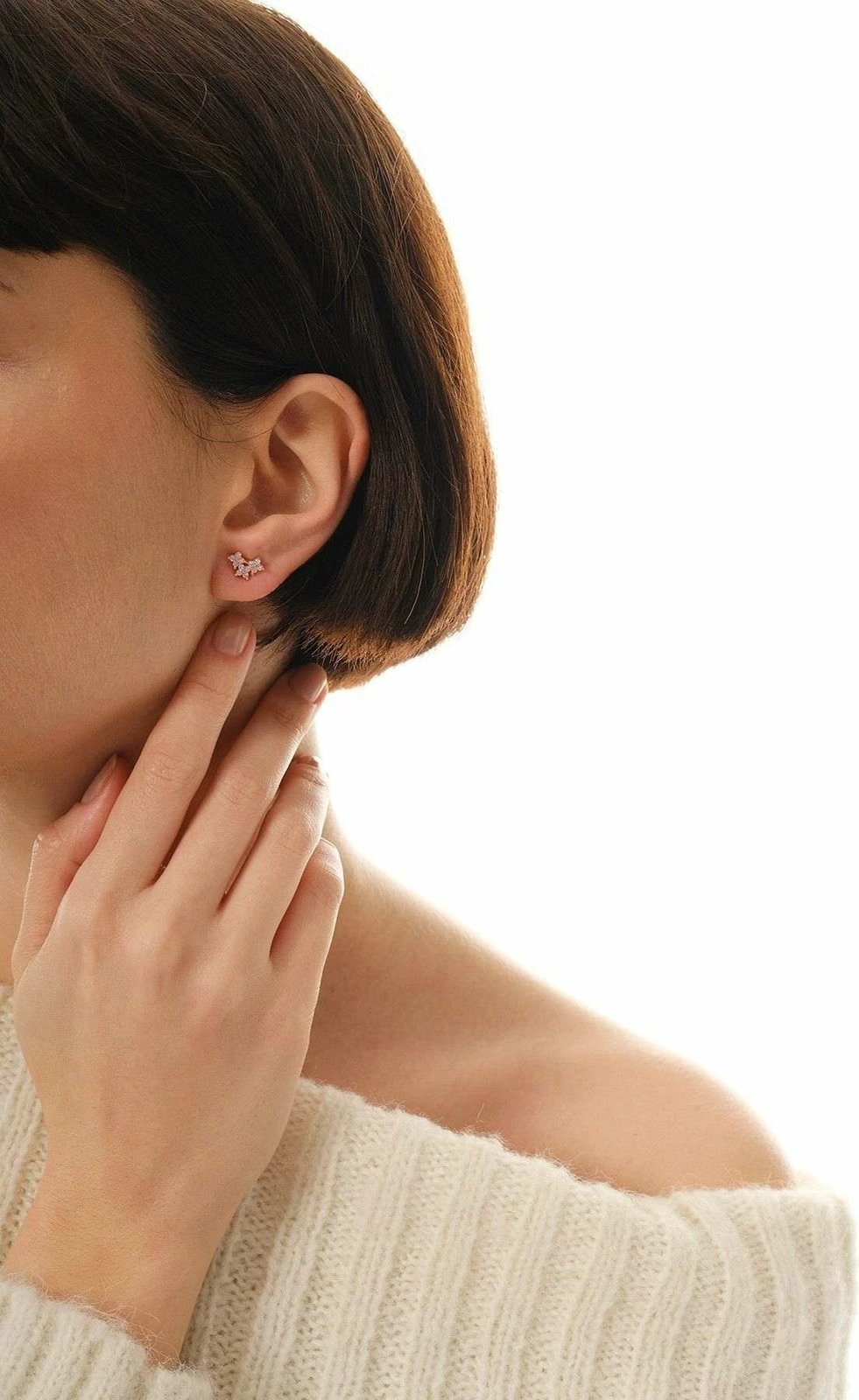 Vathë argjendi Jumeon, ngjyrë ari rozë, SGTL12844