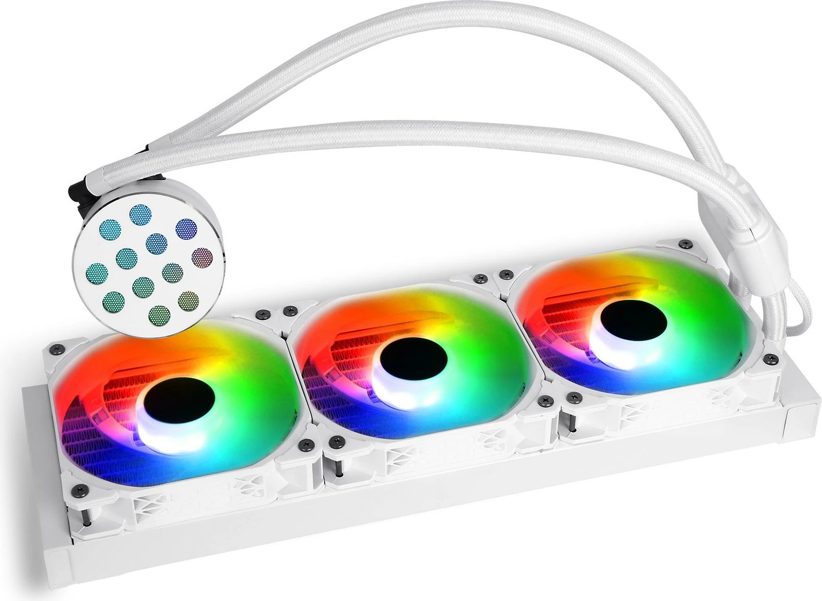 Ventilator Ftohës Me Ujë Për Kompjuter SAMA CY360mm white (Bardhë)