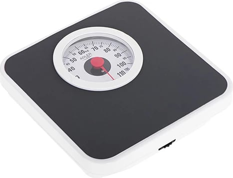 Peshore banjo mekanike, Adler AD 8178, 120 kg, saktësi 1 kg, rregullim kalibrimi, e zezë