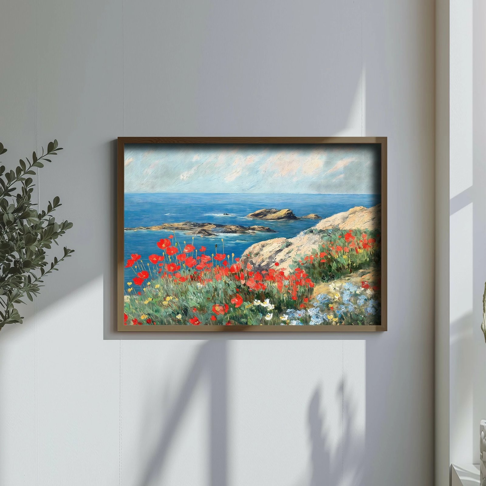 Pikturë dekorative me kornizë MDF, Wallity, GE182-L