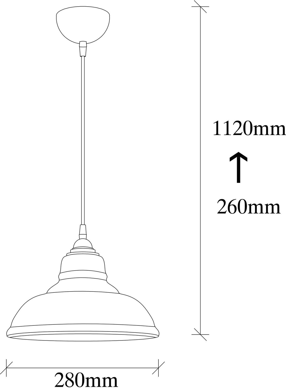 Llambë tavani Opviq, Dilberay - 327-S, ngjyrë e zezë, 28x28cm