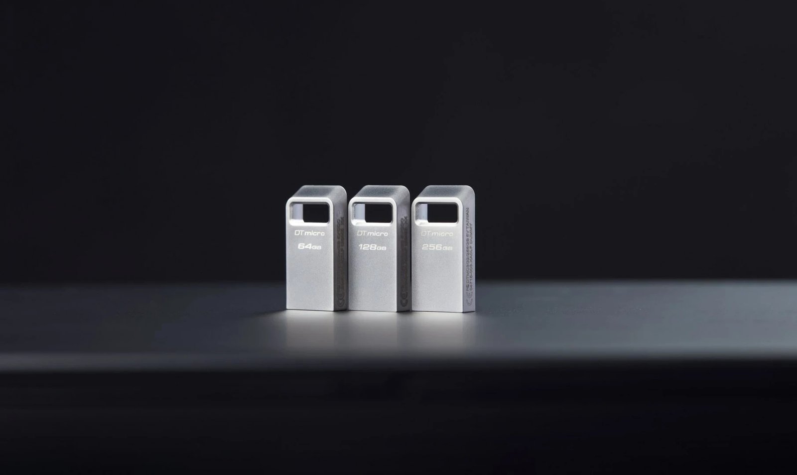 USB Kingston DataTraveler 128GB, Metal, Argjendtë