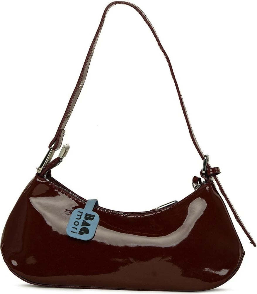 Çantë krahu Zoozie Bags, ngjyrë e kuqe e thellë, M000008443