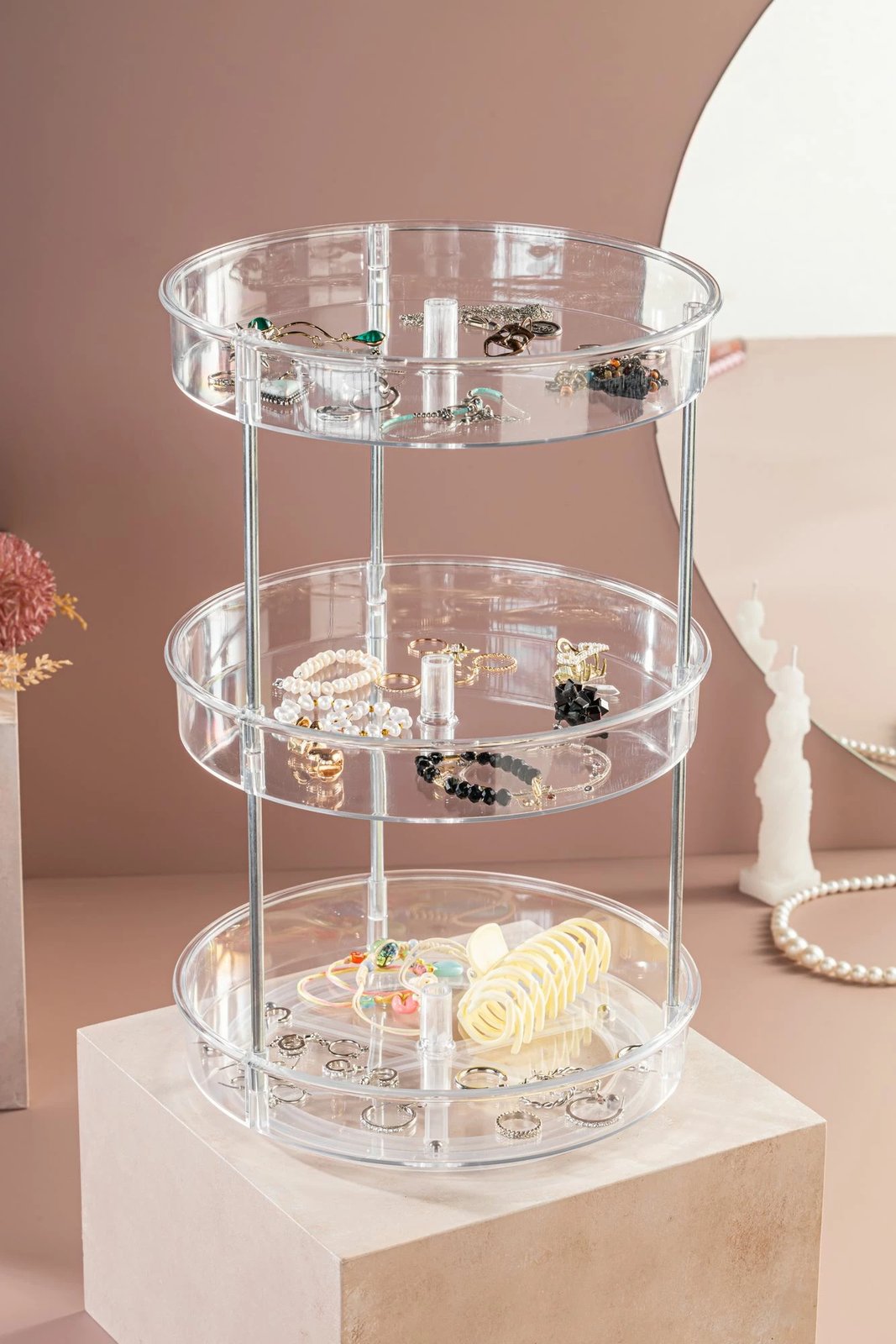Organizues për make-up, transparent, CPLAS3