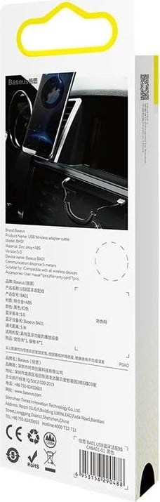 Adapter Bluetooth Baseus BA01, USB, AUX 3.5mm, i zi
