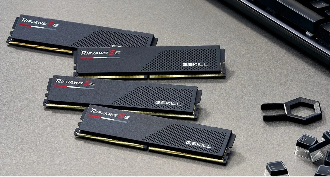 RAM Memorje G.Skill Ripjaws S5 64GB (2x32GB) DDR5 5600MHz, e zezë