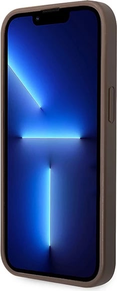 Mbështjellës Guess GUHCP15S4GMGBR për iPhone 15 6.1", 4G Big Metal Logo, Kafe Mbështjellës Guess GUHCP15S4GMGBR për iPhone 15 6.1", 4G Big Metal Logo, Kafe