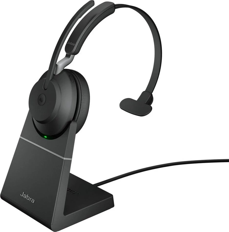 Kufje Jabra Evolve2 65 MS Mono, me Link 380a & Karikues, Zezë