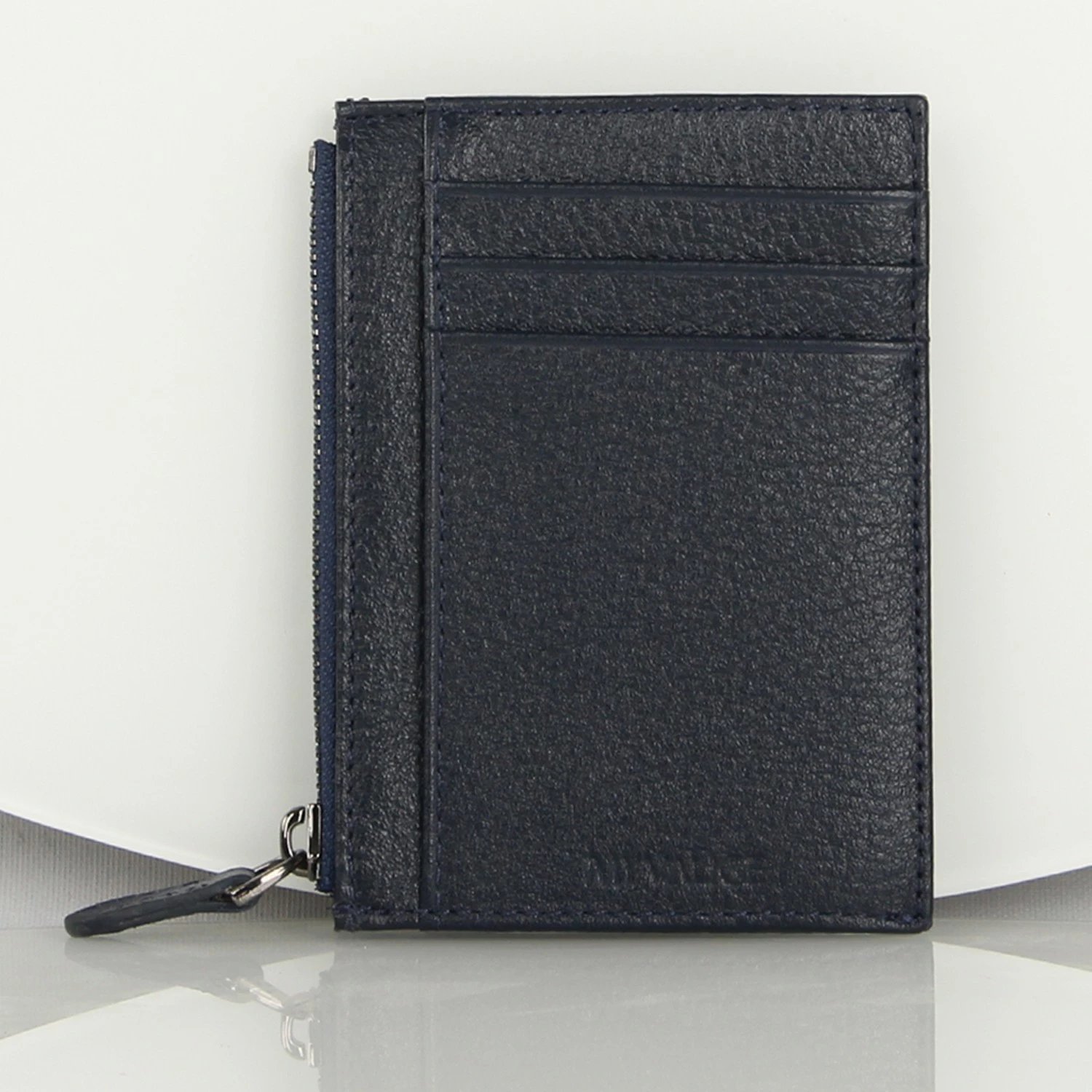 Portofol prej lëkure, ngjyrë blu e errët, Zoozie Bags, 1005