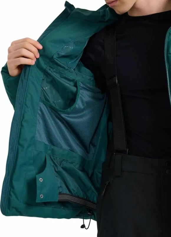 Jakne ski për meshkuj 4f, e gjelbër