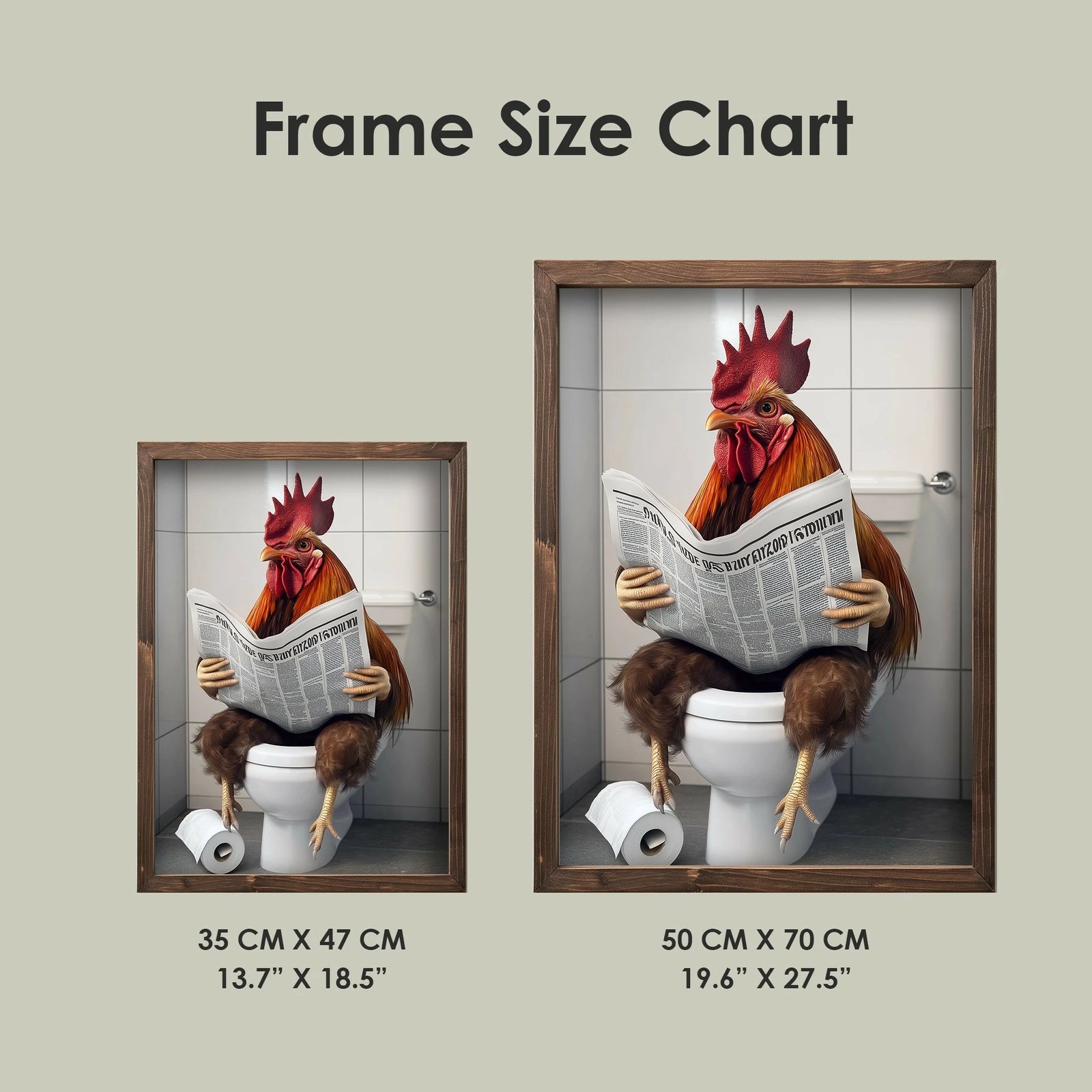 Pikturë dekorative me kornizë MDF, shumëngjyrëshe, Wallity, TUN050-XL