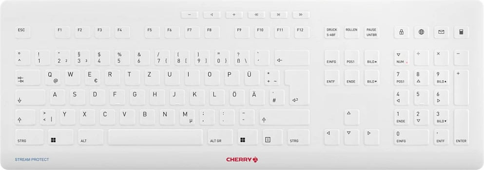 Tastierë Cherry Stream, Wired, USB, QWERTZ, Gri