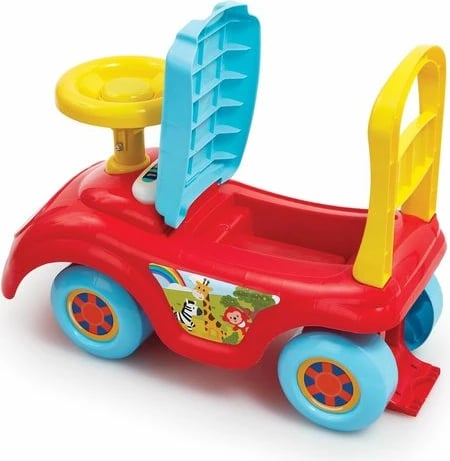 Little Lot – Makina e Parë për Fëmijë, Ngjyrë e Kuqe dhe Blu