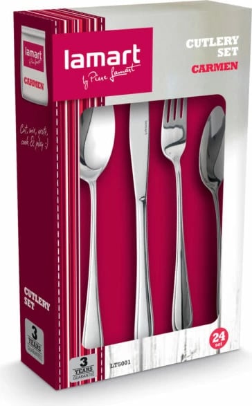 Set lugësh Lamart LT5001, 24 pjesë