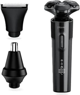 Makinë rroje Maestro MR-678 3-në-1, 800 mAh, USB Type-C, E zezë