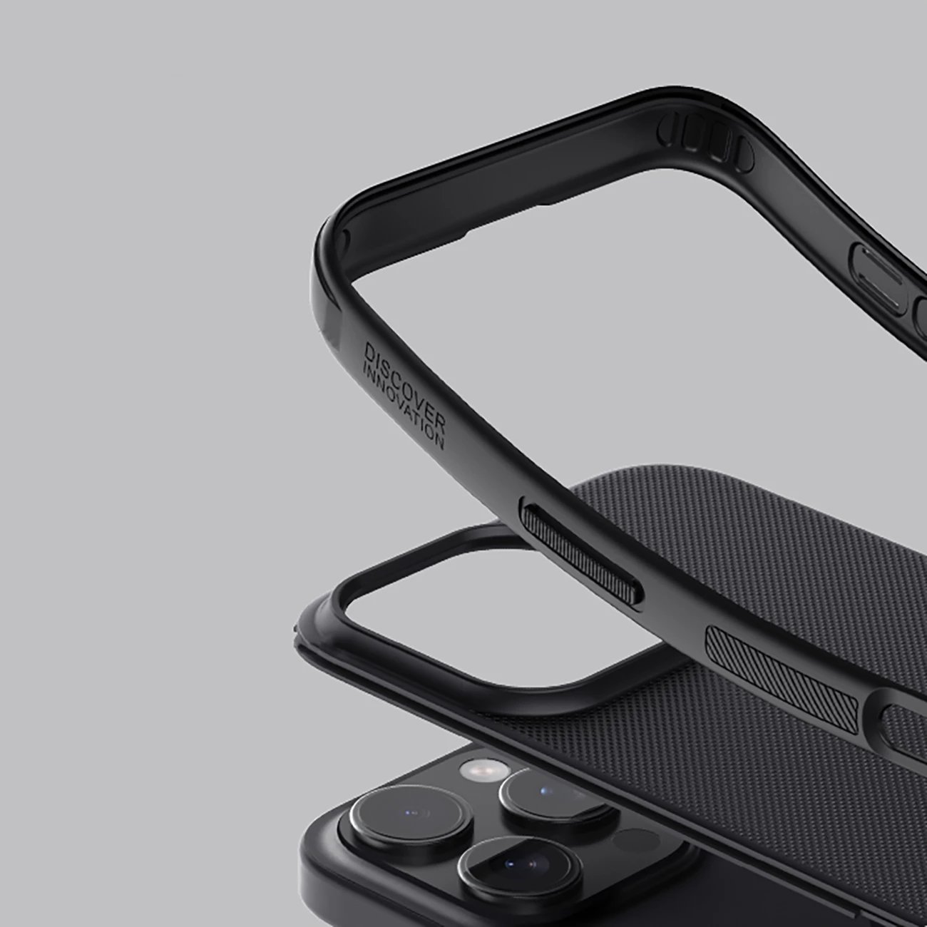 Mbështjellës Nillkin Super Frosted Shield Pro për iPhone 16 Pro, i zi