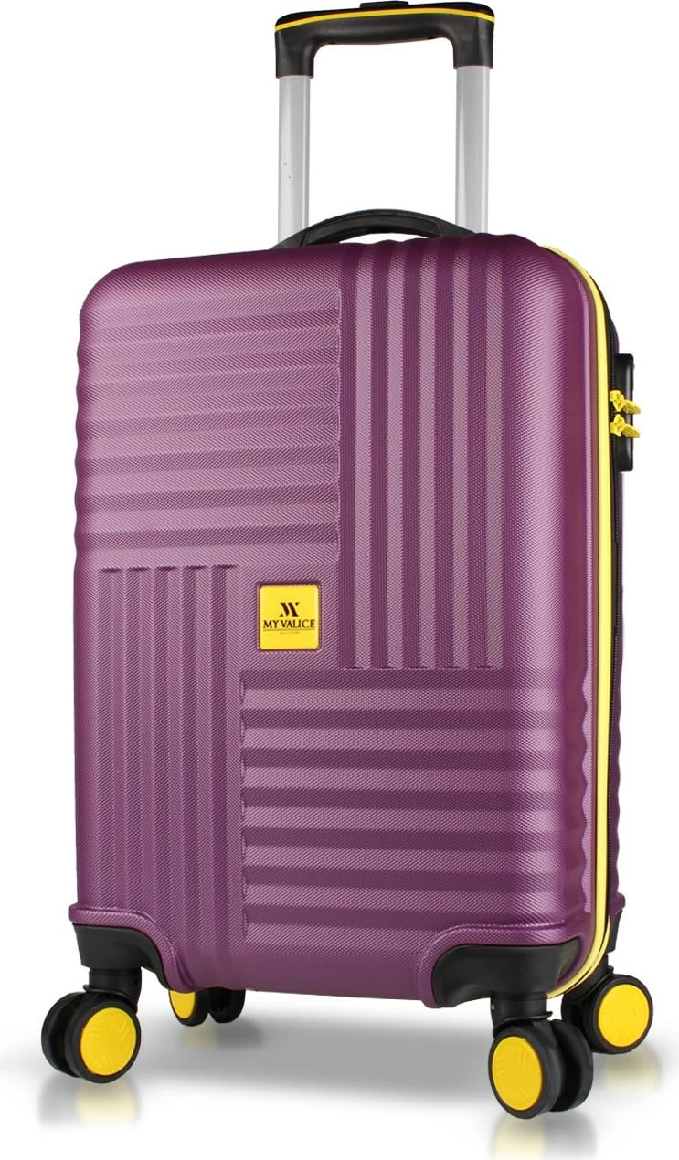 Valixhe udhëtimi Zoozie Bags, ngjyrë damson, 8531